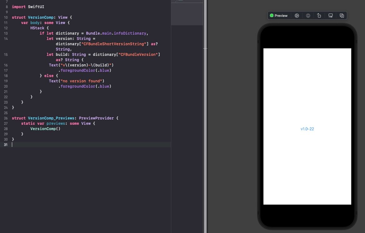 Learn how to obtain your app's version and build number using Swift.