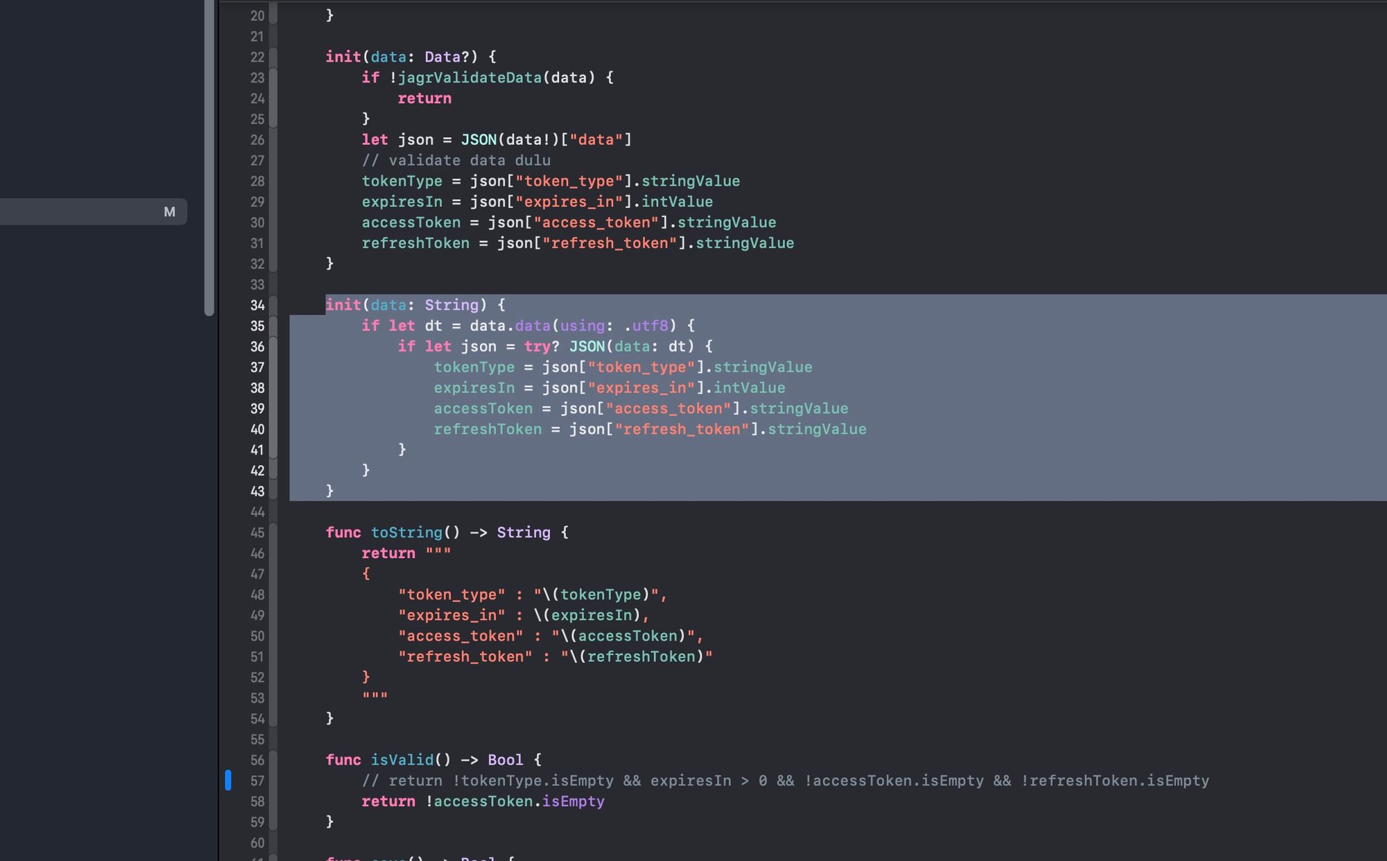 Easy way to reformat/beautify code in Xcode