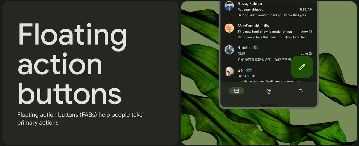 Easy Way to Create a Floating Action Button (FAB) in SwiftUI.